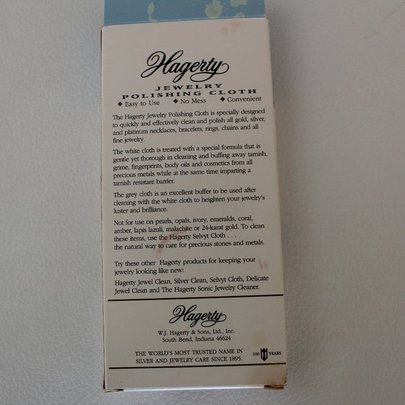 Hagerty 15700 Jewelry Polishing Cloth size 12 X 15" - Picture 3 of 4